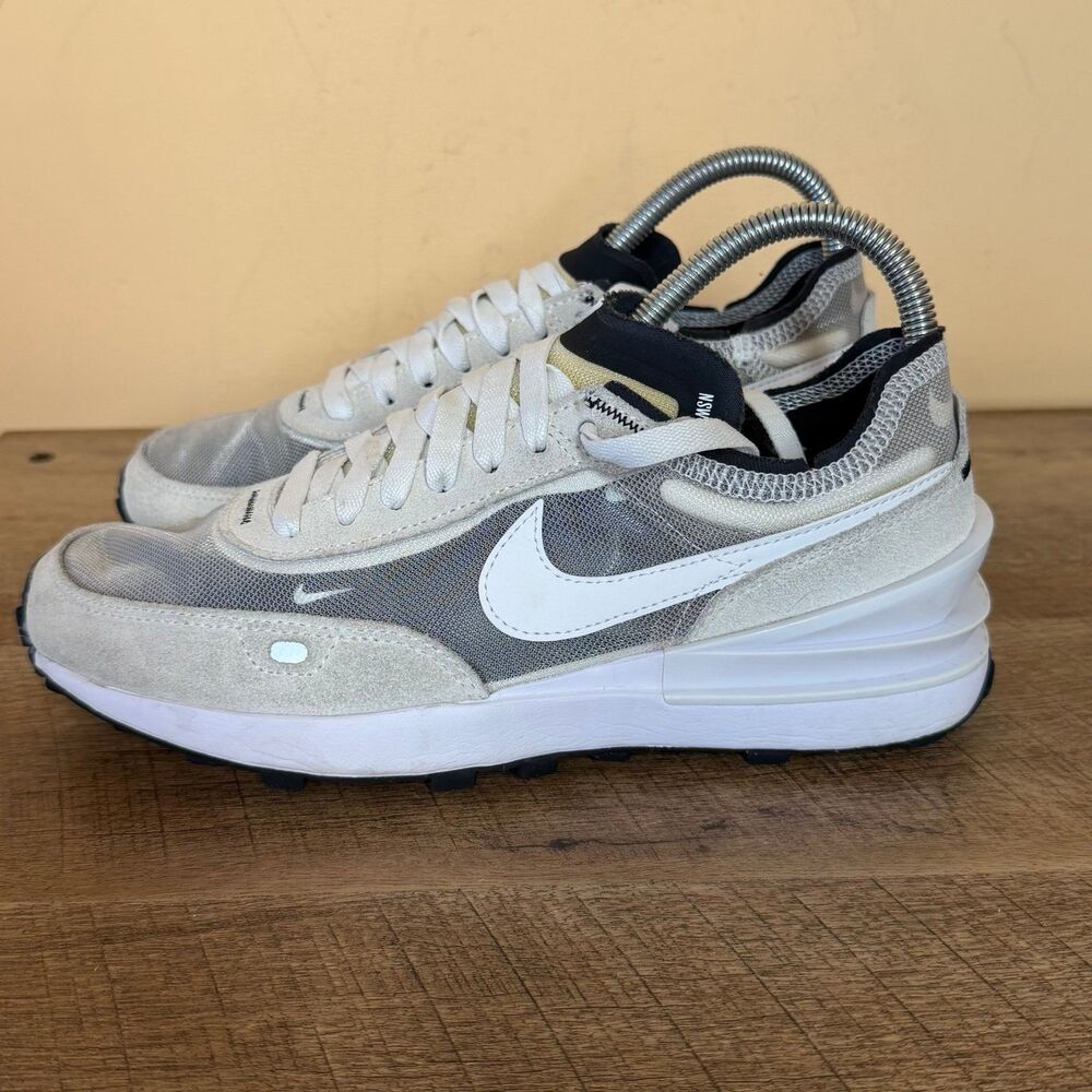 Nike Waffle One Summit White Sneakers Shoes DA7995-100 Mens size 6